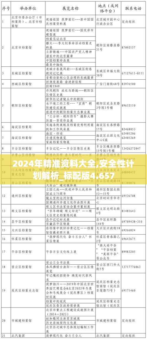 2024年精准资料大全,安全性计划解析_标配版4.657