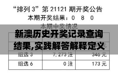 新澳历史开奖记录查询结果,实践解答解释定义_限量版10.306