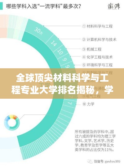 全球顶尖材料科学与工程专业大学排名揭秘,学术殿堂深度探究