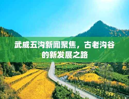 武威五沟新闻聚焦,古老沟谷的新发展之路